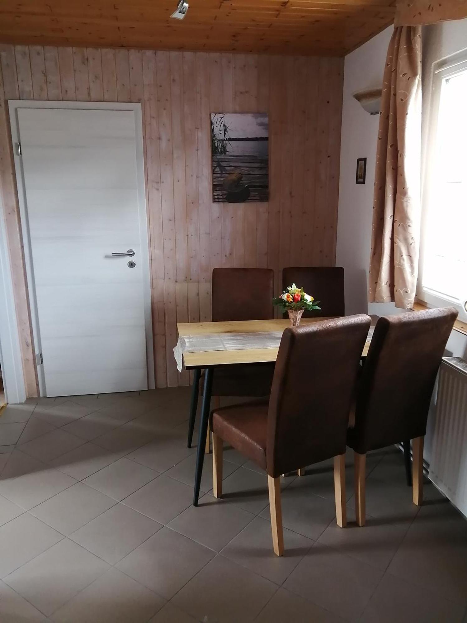 Spreewaldhaeuser Golinski Mit Kamin Am Neuendorfer See Alt Schadow Exteriér fotografie