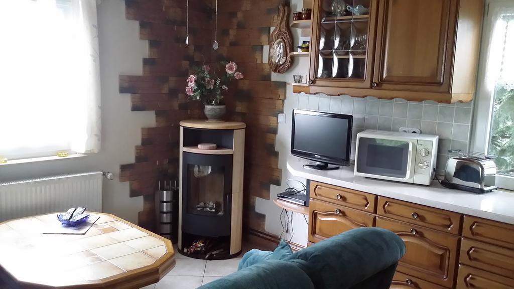 Spreewaldhaeuser Golinski Mit Kamin Am Neuendorfer See Alt Schadow Exteriér fotografie