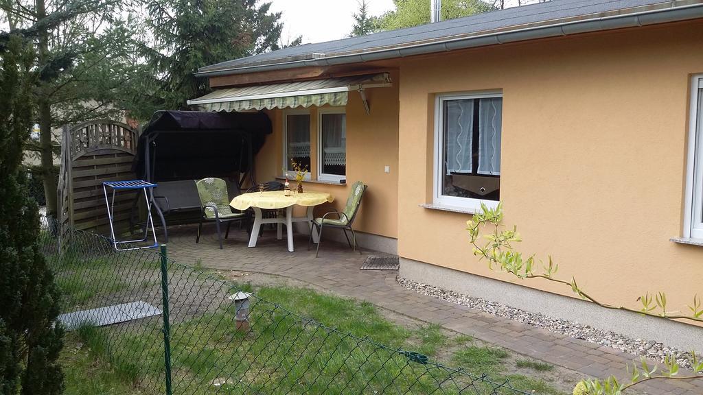 Spreewaldhaeuser Golinski Mit Kamin Am Neuendorfer See Alt Schadow Exteriér fotografie