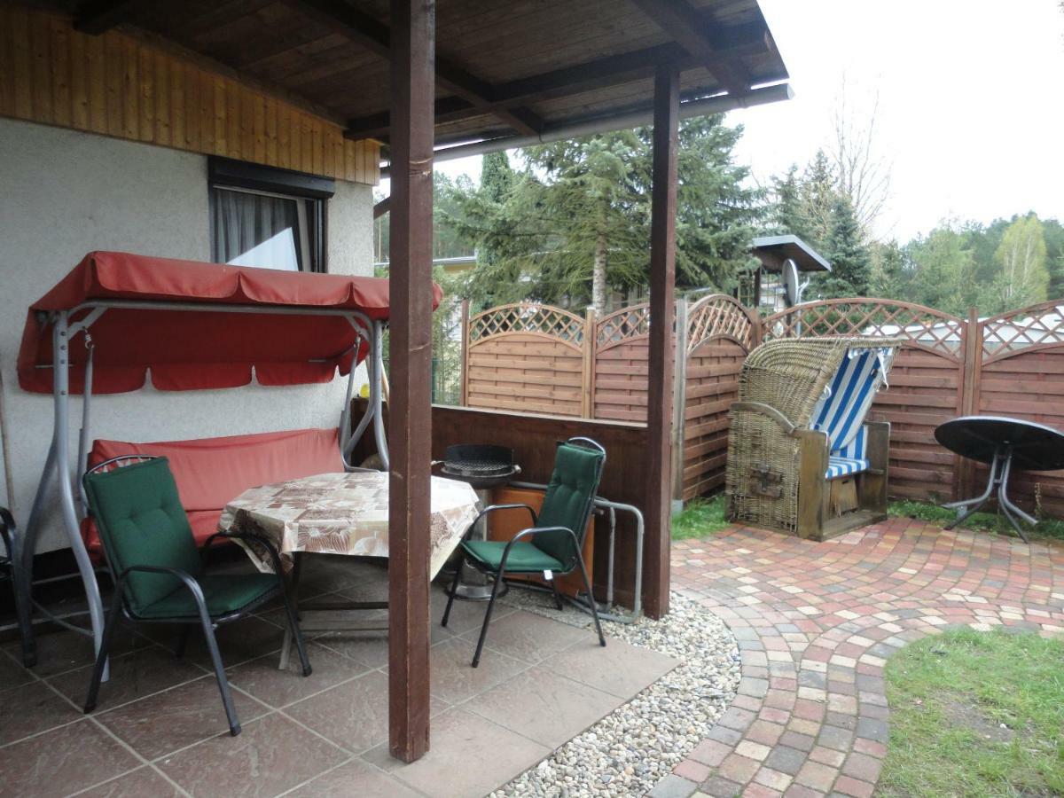 Spreewaldhaeuser Golinski Mit Kamin Am Neuendorfer See Alt Schadow Exteriér fotografie