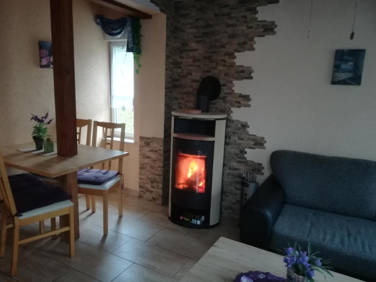 Spreewaldhaeuser Golinski Mit Kamin Am Neuendorfer See Alt Schadow Exteriér fotografie
