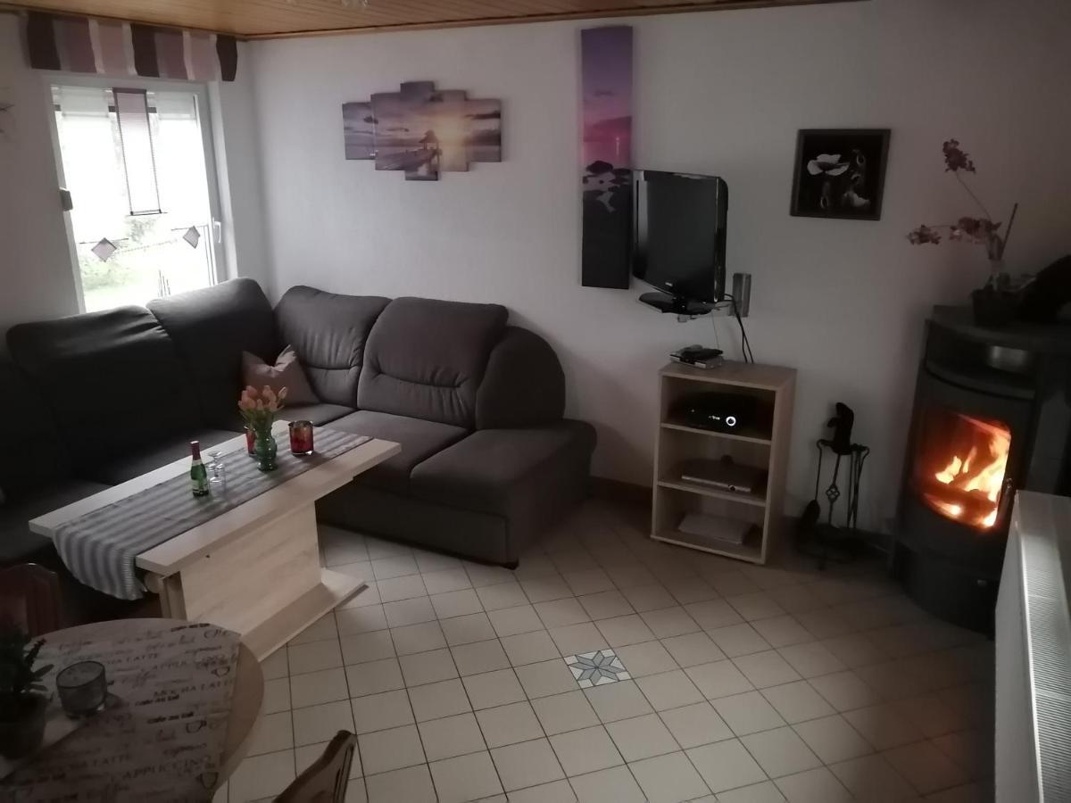 Spreewaldhaeuser Golinski Mit Kamin Am Neuendorfer See Alt Schadow Exteriér fotografie